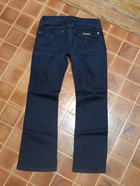Hudson Jeans Dark Wash Straight Leg Jeans